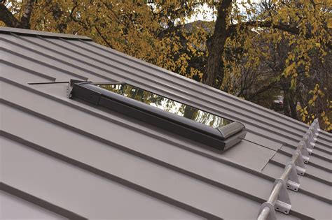 skylights for metal roofs residential